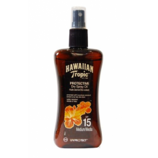 Hawaiian Tropic Óleo Bronzeador Spray 200ml Fps 15